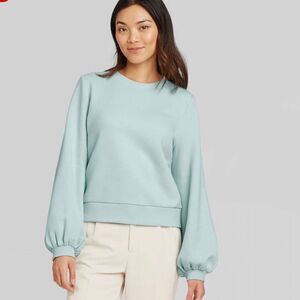 A New Day Mint Green Crewneck Sweatshirt